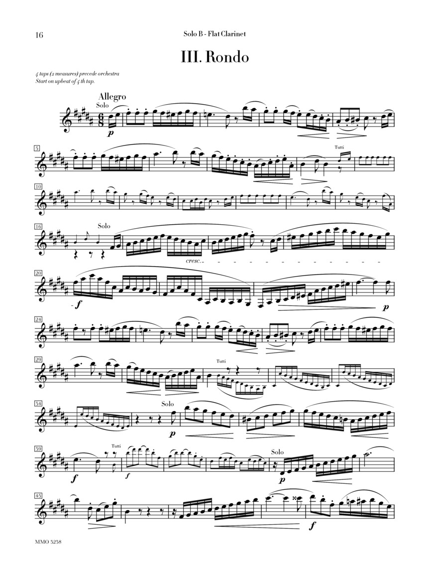 III. Rondo