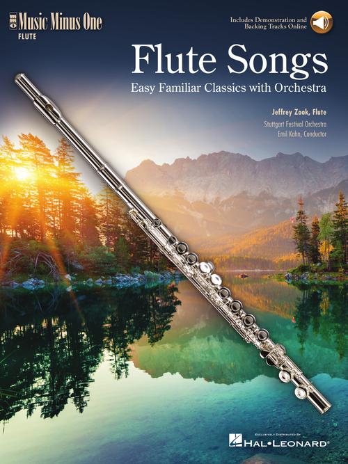 Flute Songs Easy Familiar Classics with Orchestra Willis Music Store