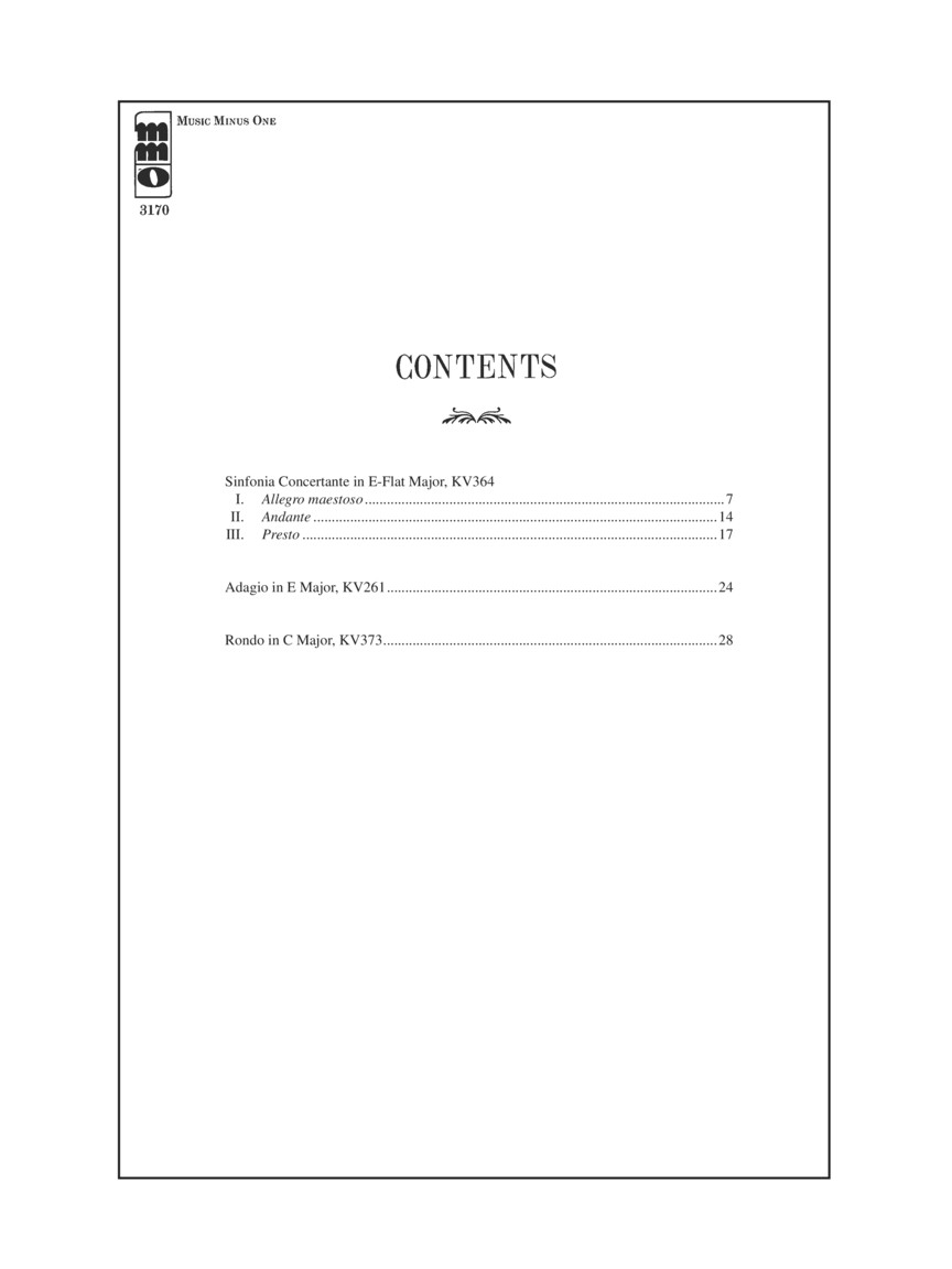 Table of Contents