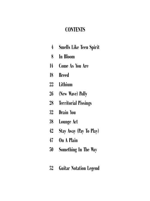Nirvana - Nevermind Revised Edition - Willis Music Store
