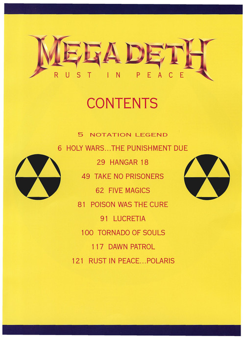 Megadeth - Rust in Peace - Willis Music Store