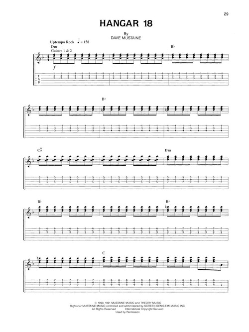 Megadeth - Rust in Peace - Willis Music Store