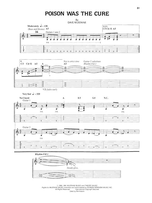 Megadeth - Rust in Peace - Willis Music Store Megadeth - Rust in Peace - Willis Music Store