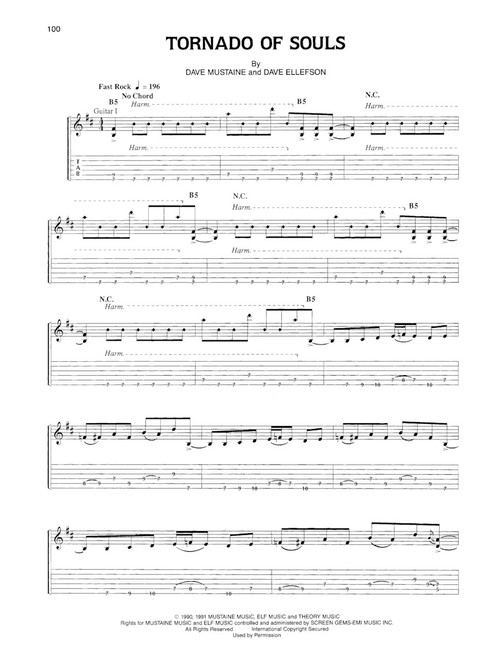 Megadeth - Rust in Peace - Willis Music Store