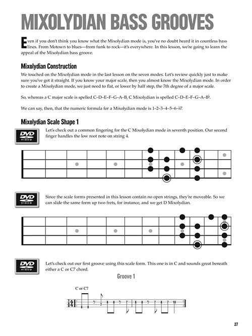 bass scale modes