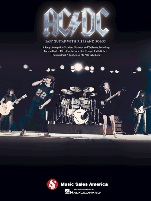 AC/DC Easy Guitar with Riffs and Solos - Willis Music Store