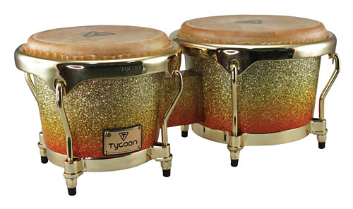 Master Platinum Sunrise Fade Series Bongos 7 inch. & 8-1/2 inch ...