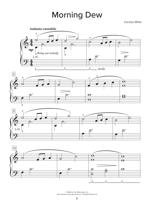 The Willis Student Recital Collection 40 Performance Pieces for Piano ...