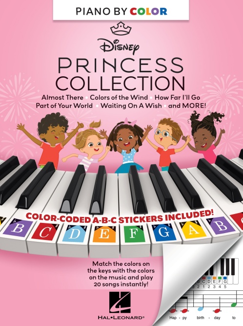 Piano-by-Color - Disney Princess Collection - Willis Music Store