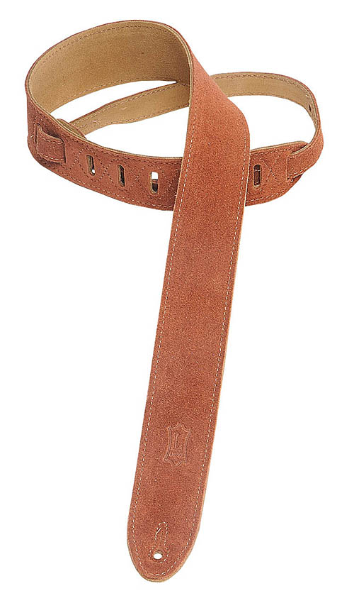 Suede Guitar Strap - Rust - Classics Series - Model MS12