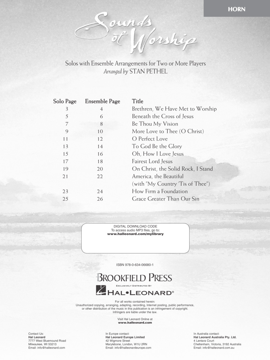 Table of Contents
