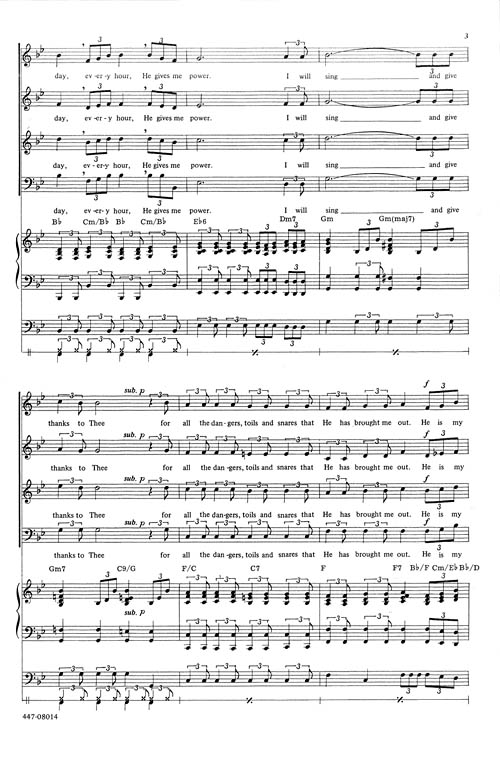 He Never Failed Me Yet Sheet Music By Robert Ray Sku 44708014