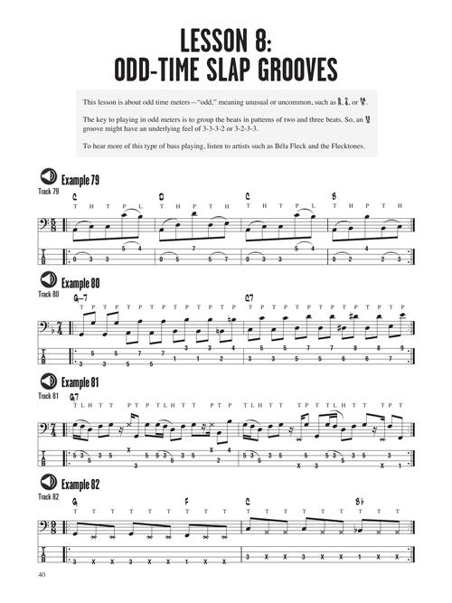 Berklee Press Slap Bass Lines Taylors Music Chester County