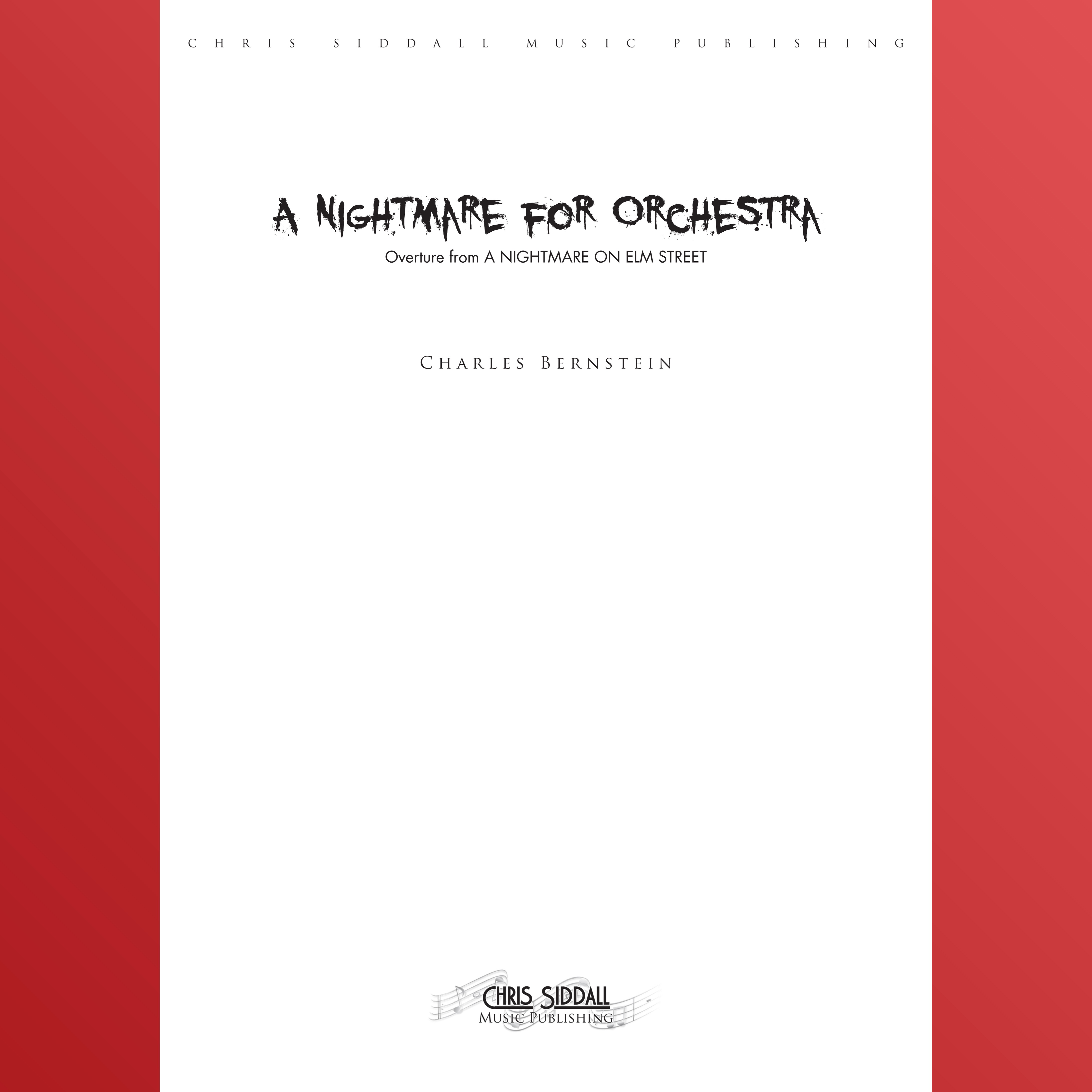 Cover Art for "Nightmare On Elm Street - Main Title - Score Only (arr. Chris Siddall, Charles Bernstein & David Slonaker)" by Ost (Original Soundtrack)