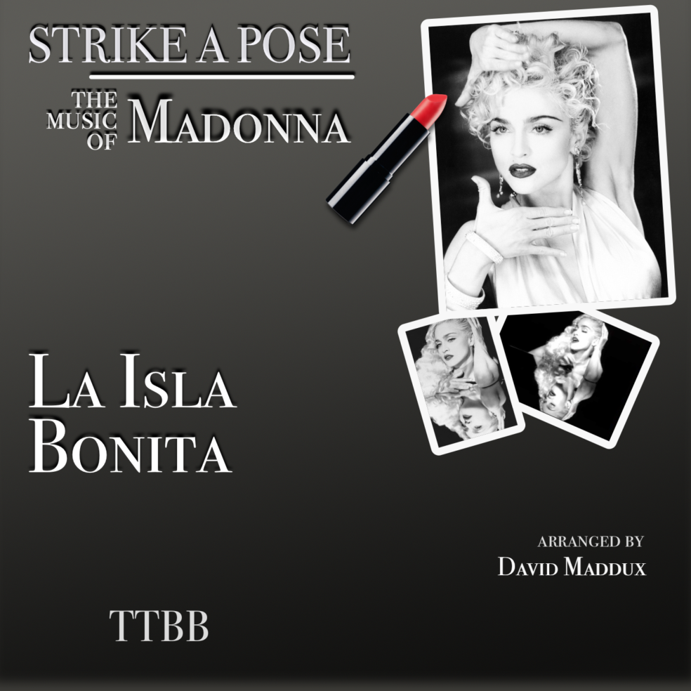 Couverture pour "La Isla Bonita (arr. David Maddux)" par Madonna