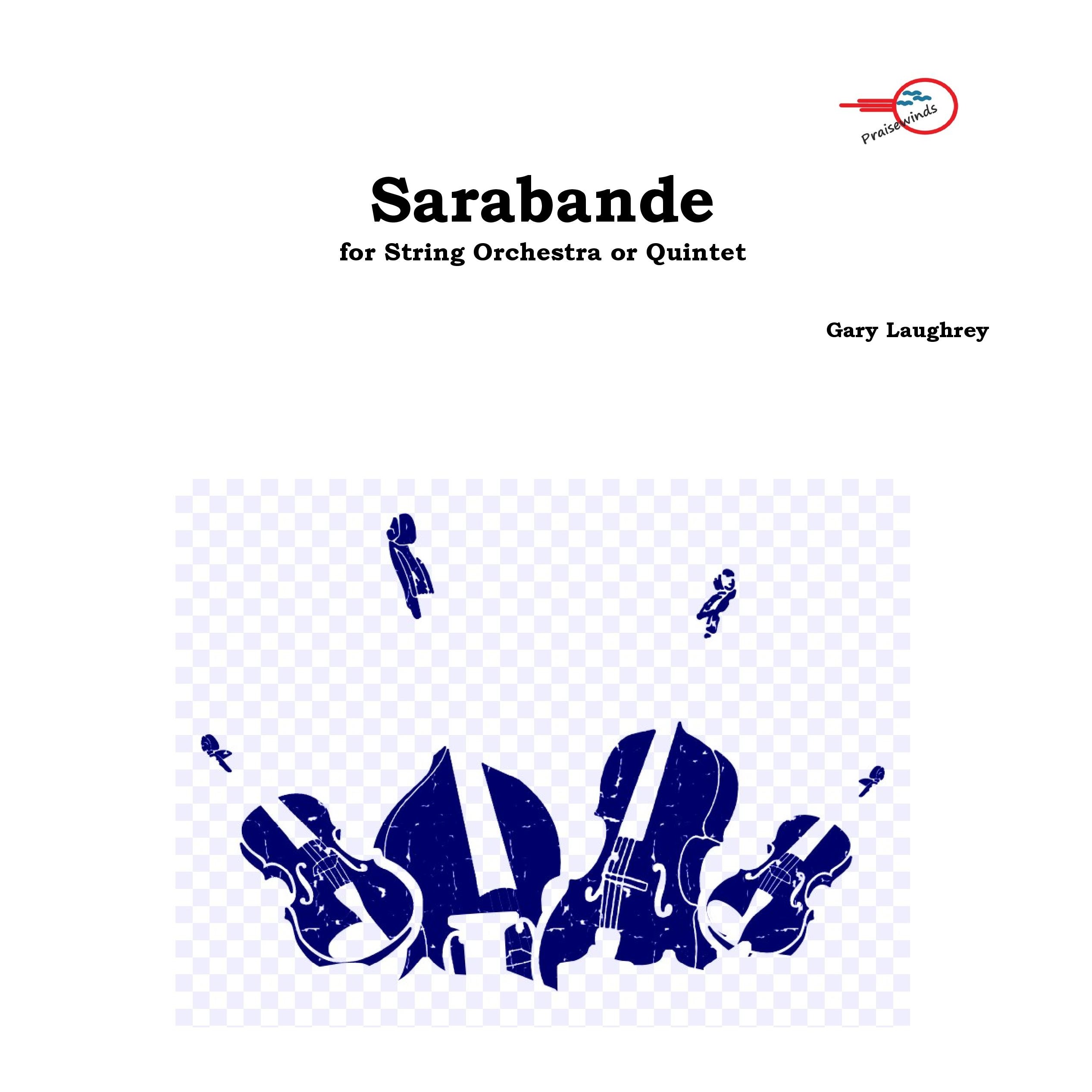 Carátula para "Sarabande" por Gary Laughrey