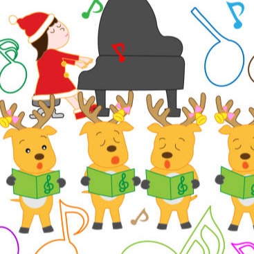 Cover Art for "8 Swinging Xmas Carols for Treble Recorder & Piano (arr. Keith Terrett)" by Keith Terrett