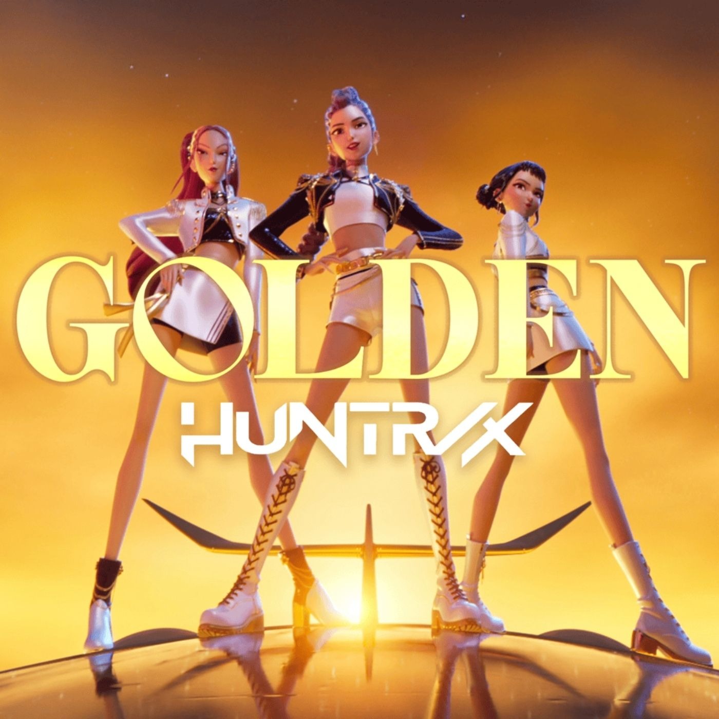 Carátula para "Golden (arr. Benzaiten Editions)" por Huntr/X (Ejae, Audrey Nuna And Rei Ami)
