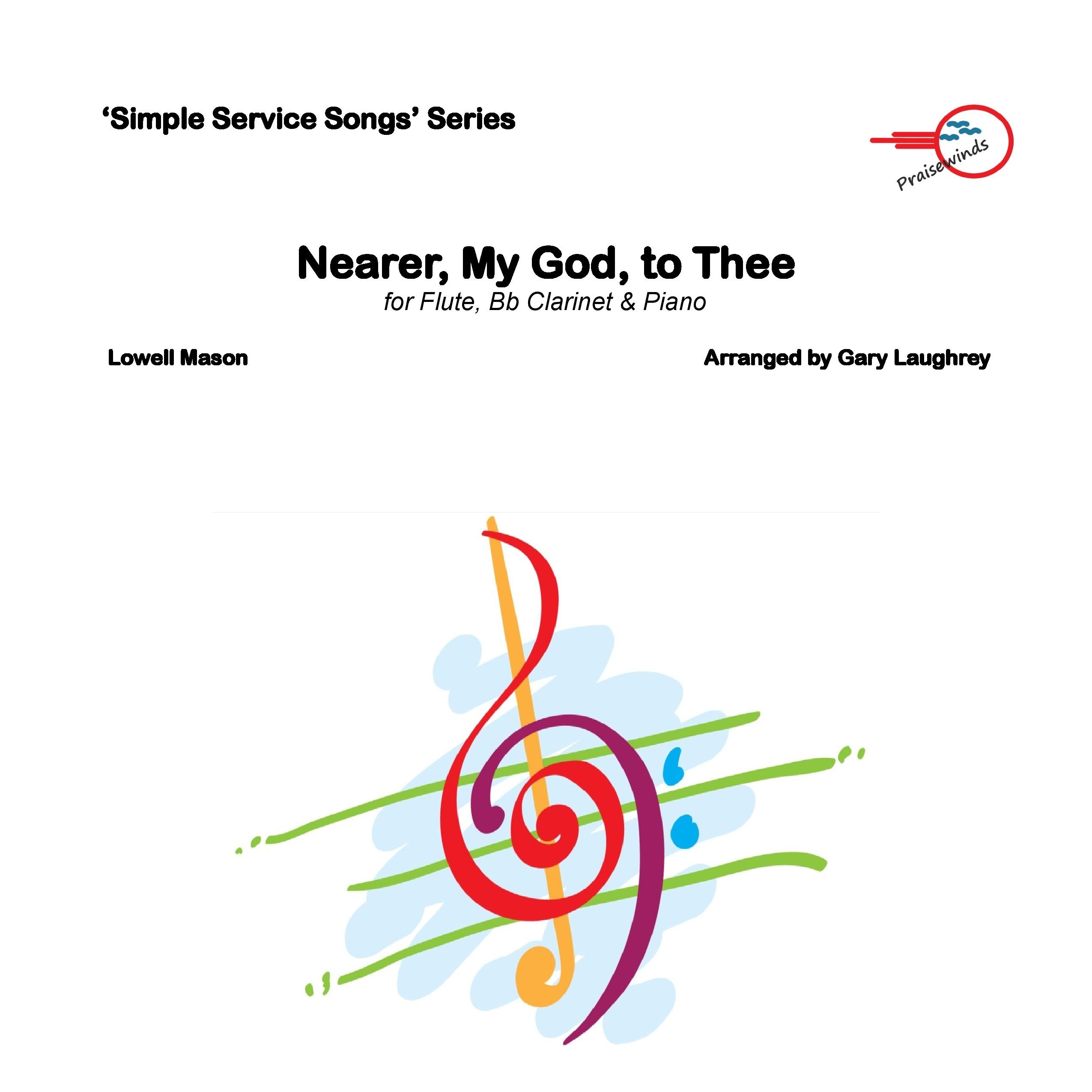 Couverture pour "Nearer, My God, to Thee (arr. Gary Laughrey)" par Lowell Mason