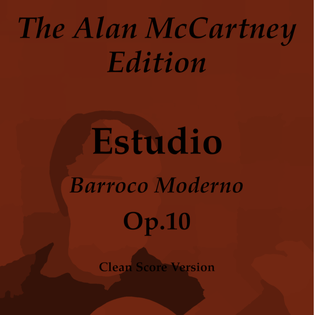 Carátula para "Estudio Op.10" por Alan McCartney