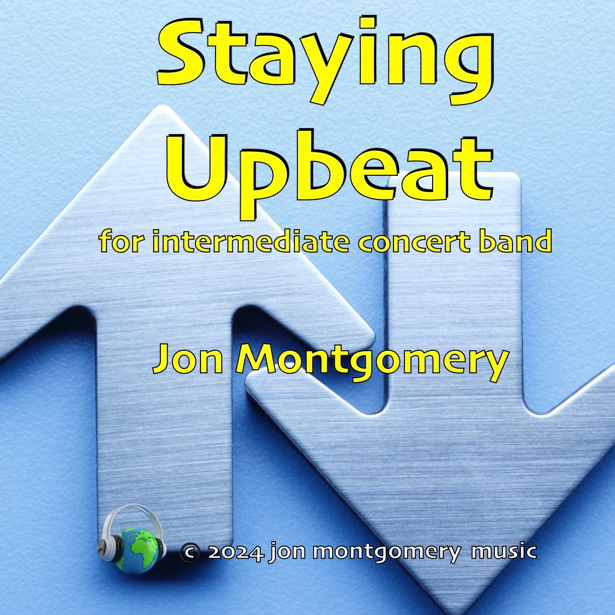 Carátula para "Staying Upbeat" por Jon Montgomery