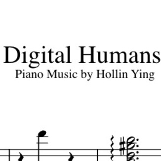 Cover Art for "Digital Humans" by Hollin Ying