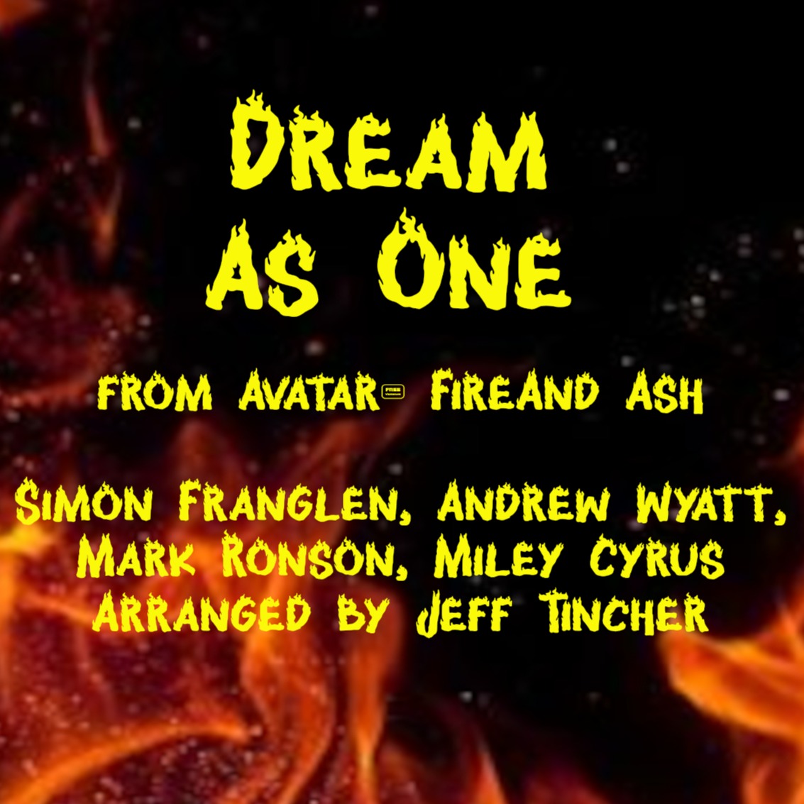 Couverture pour "Dream As One (arr. Jeff Tincher)" par Miley Cyrus