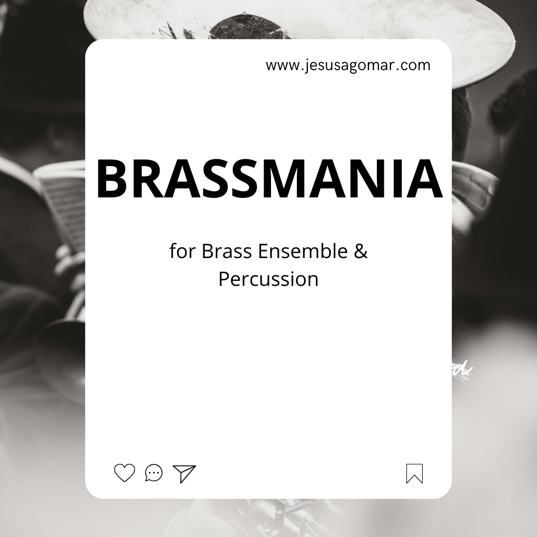 Cover Art for "BRASSMANIA" by Jesús Agomar