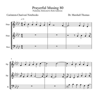 Cover Art for "Prayerful Musing 80" by Celebrity Chamber Players