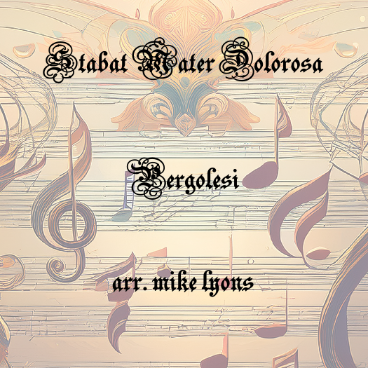 Cover Art for "Brass Septet - Stabat Mater (Pergolesi) (arr. Mike Lyons)" by Giovanni Battista Pergolesi