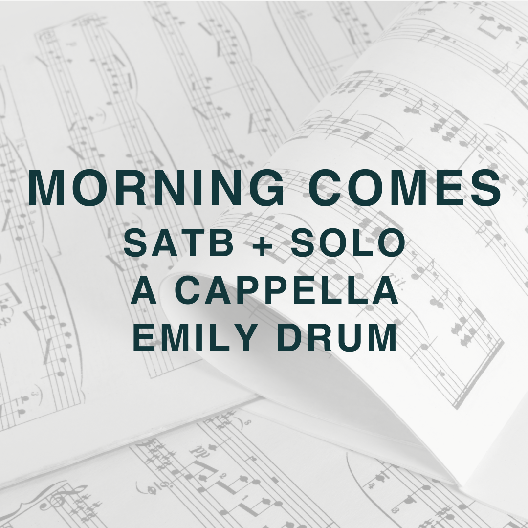 Cover Art for "Morning Comes (arr. Emily Drum)" by Delta Rae