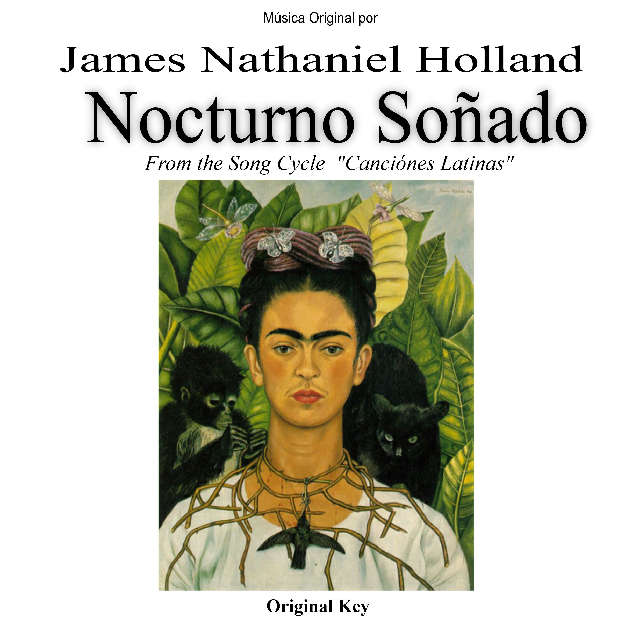 Cover Art for "Nocturno Soñado for High Solo Voice and Ensemble" by James Nathaniel Holland