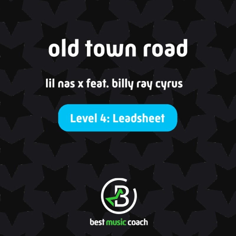 Couverture pour "Old Town Road (Remix) (arr. Best Music Coach & Dan Spencer)" par Lil Nas X feat. Billy Ray Cyrus