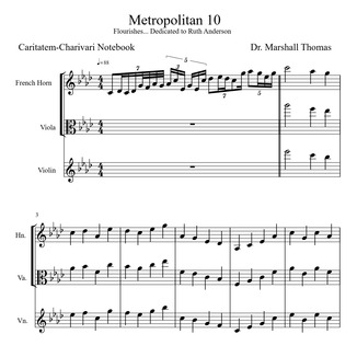 Cover Art for "Metropolitan 10" by Celebrity Chamber Players