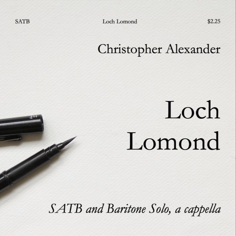 Cover Art for "Loch Lomond (arr. Christopher Alexander)" by Christopher Alexander