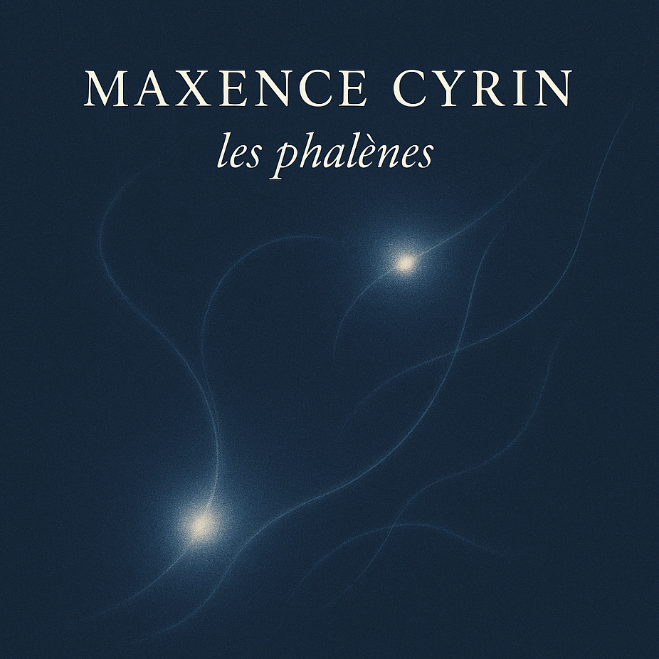 Abdeckung für "Les Phalènes" von Maxence Cyrin