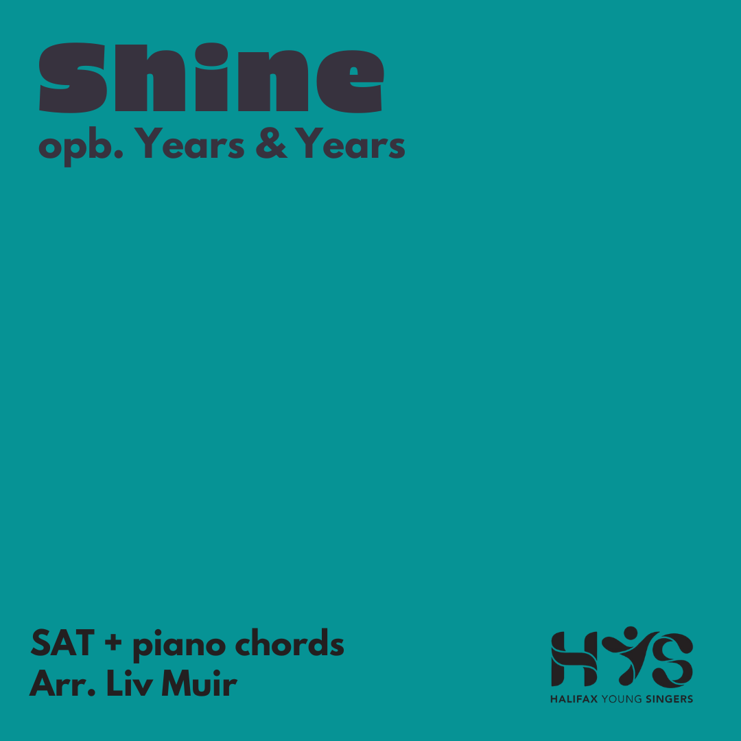 Cover Art for "Shine (arr. Liv Muir)" by Years & Years