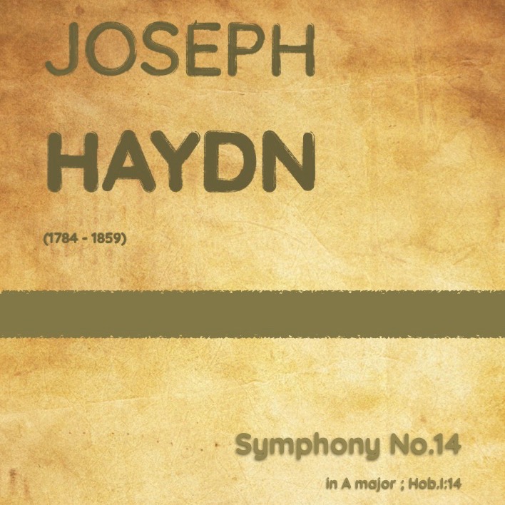 Cover Art for "Haydn - Symphony No.14 in A major, Hob.I:14 (arr. J.G. Cucó Barber)" by Joseph Haydn