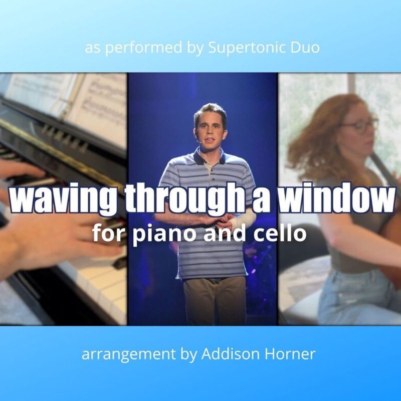 Abdeckung für "Waving Through A Window (arr. Addison Horner)" von Justin Paul