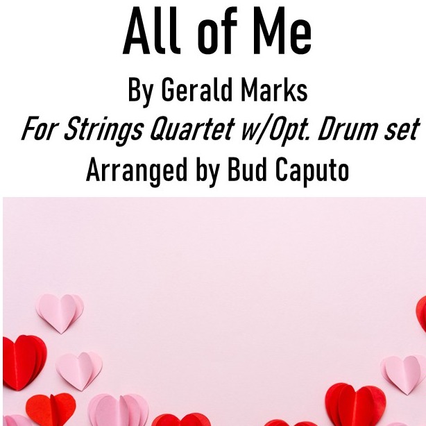 Couverture pour "All Of Me (arr. Bud Caputo)" par Billie Holiday