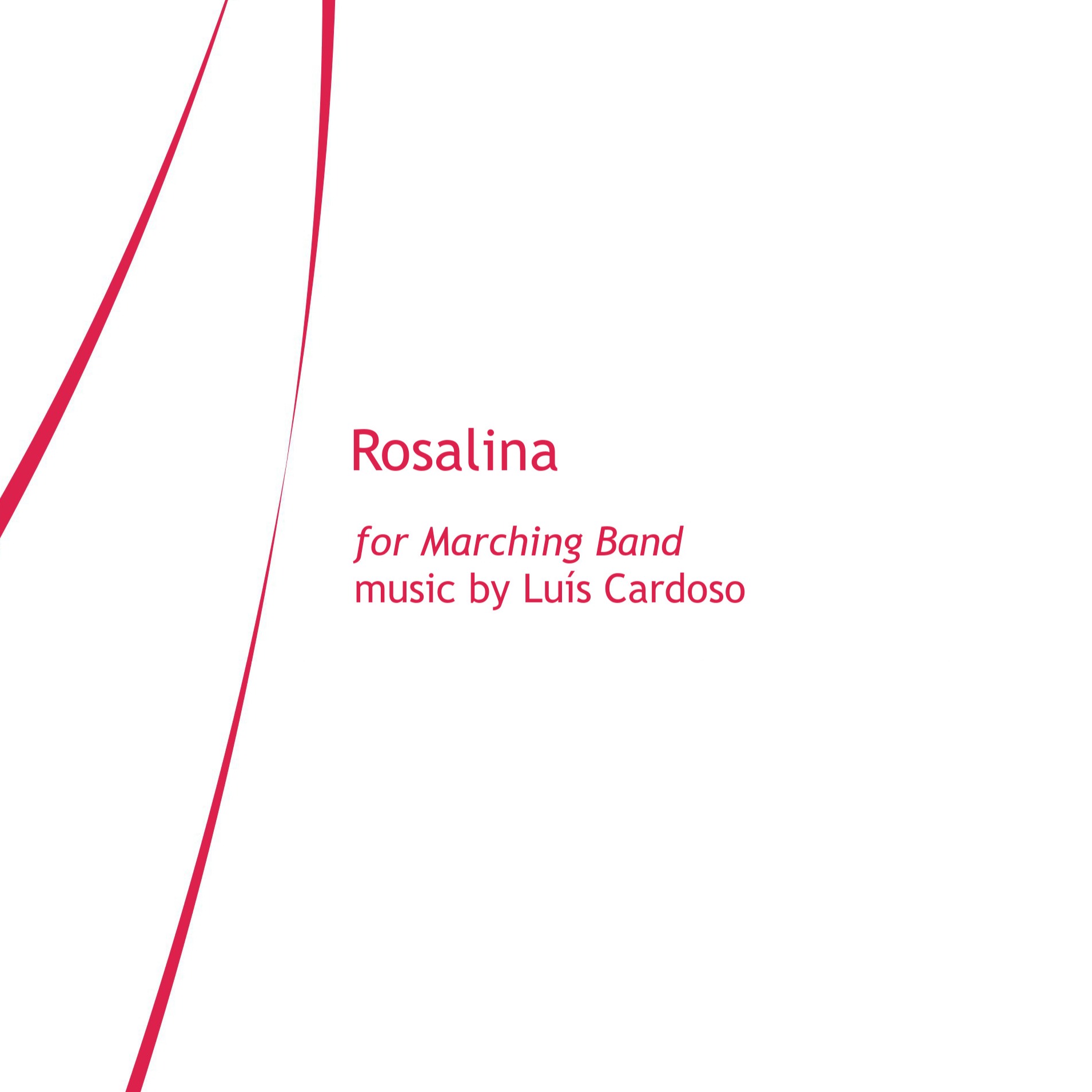 Couverture pour "Rosalina" par Luis Cardoso