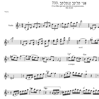 Cover Art for "733. אֲנִי חֶלְקְךָ וְנַחֲלָתְךָ" by הבופ - haBopp
