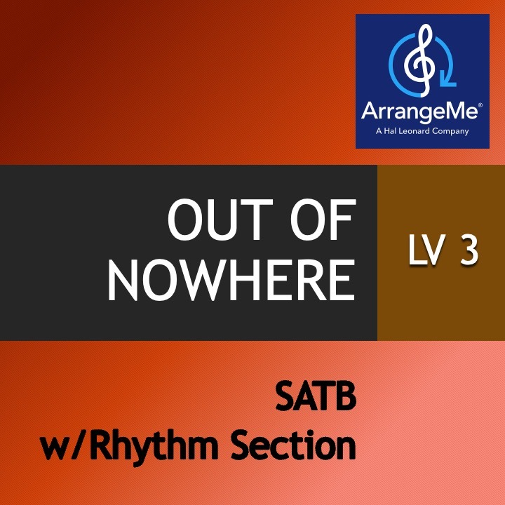 Cover Art for "Out Of Nowhere (arr. Matt Falker / Anchor Music Publications)" by Buddy De Franco