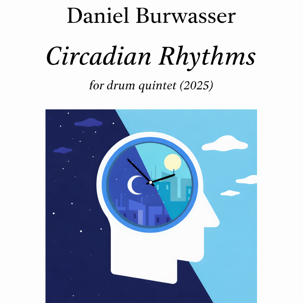 Abdeckung für "Circadian Rhythms" von Daniel Burwasser
