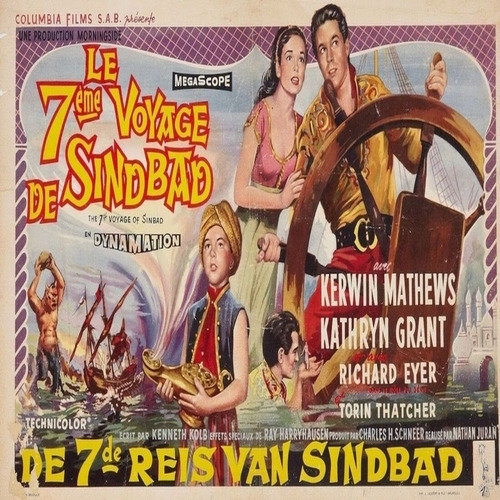Cover Art for "Seventh Voyage Of Sinbad (arr. Timothy Stapay)" by Herrmann, Bernard