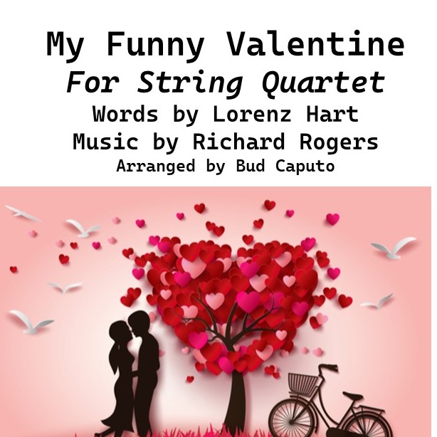 Cover Art for "My Funny Valentine (arr. Bud Caputo)" by Bill Evans