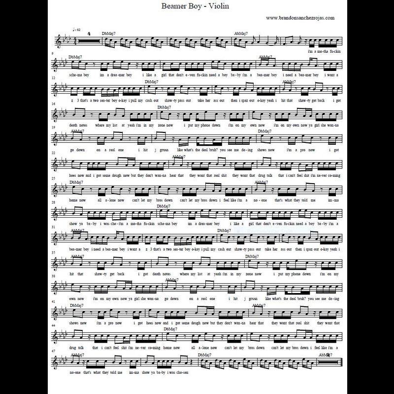 Abdeckung für "Beamer Boy - Viola" von BSR