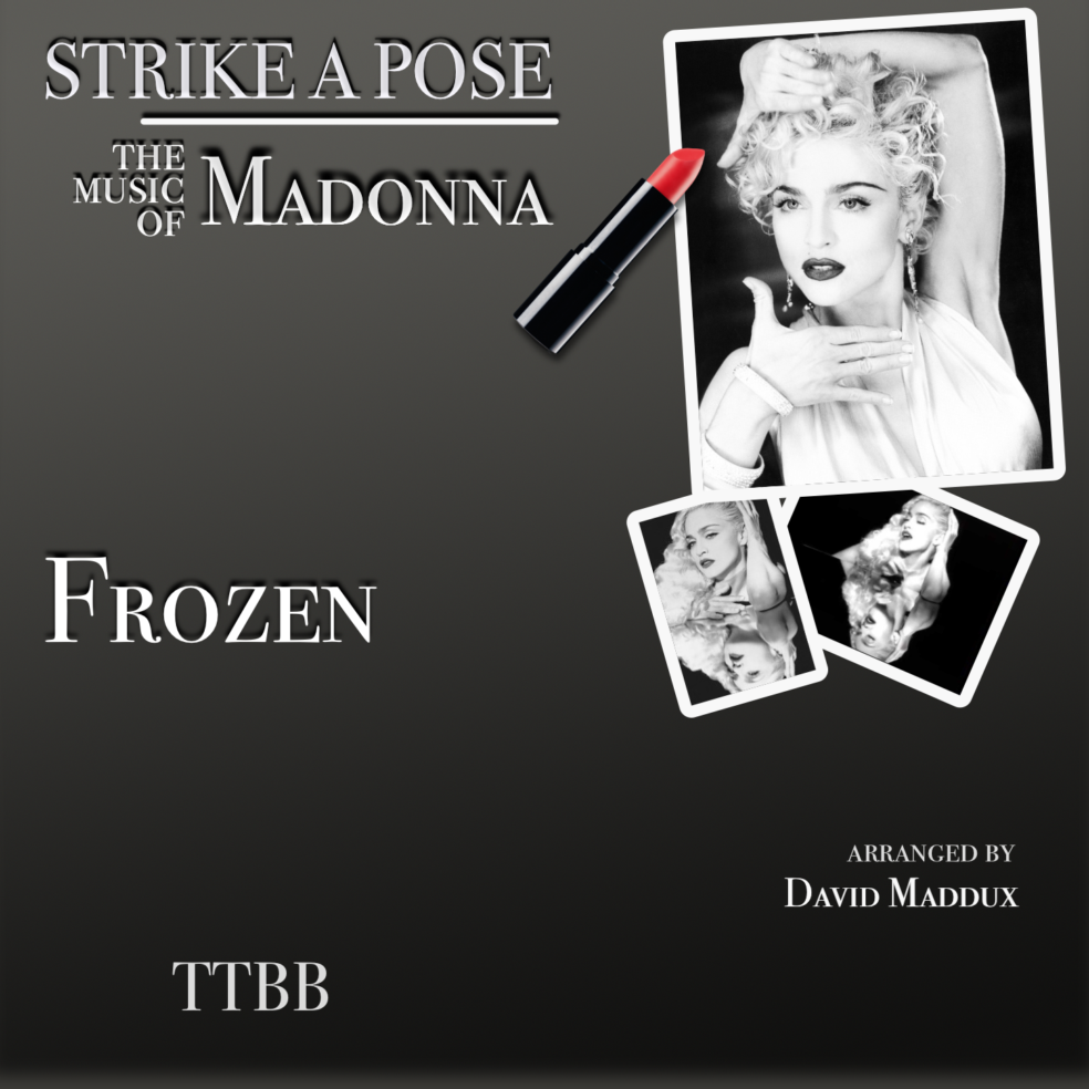 Couverture pour "Frozen (arr. David Maddux)" par Madonna