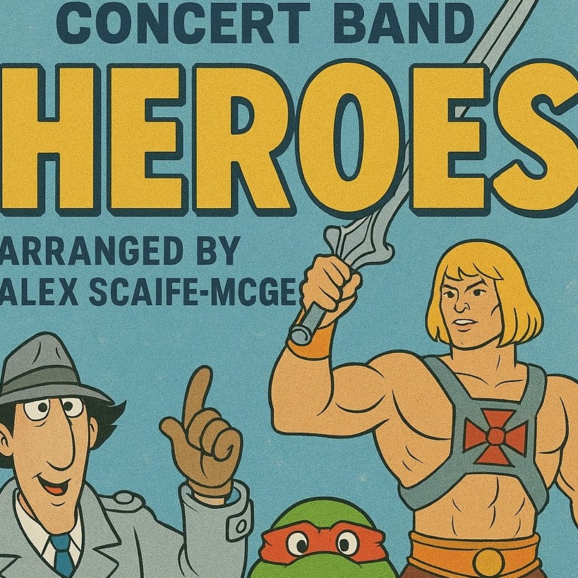 Cover Art for "Medley: Inspector Gadget with He-Man And The Masters Of The Universe - Opening Theme, Thundercats... (arr. Alexander Scaife-McGee)" by Alexander Scaife-McGee