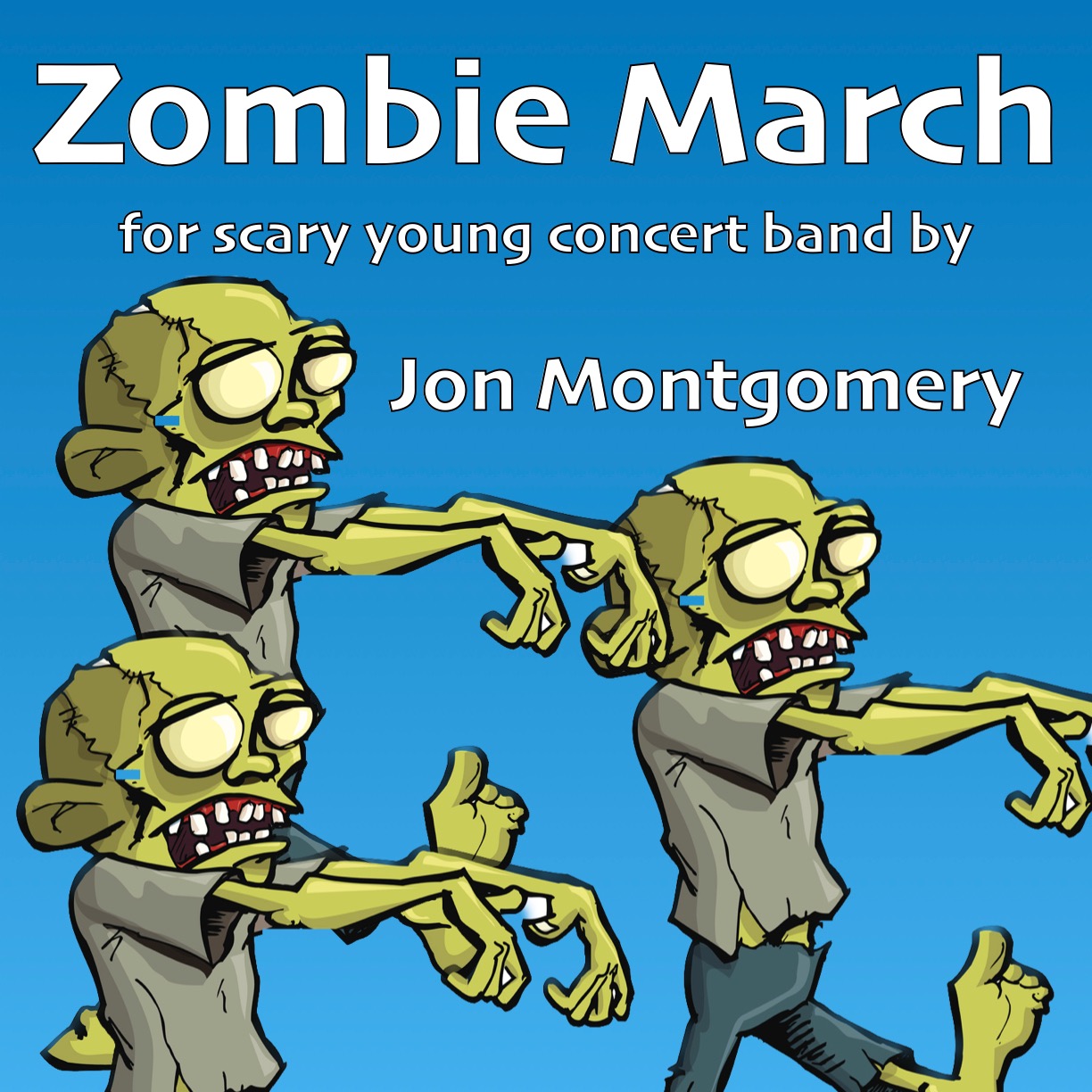 Couverture pour "Zombie March" par Jon Montgomery